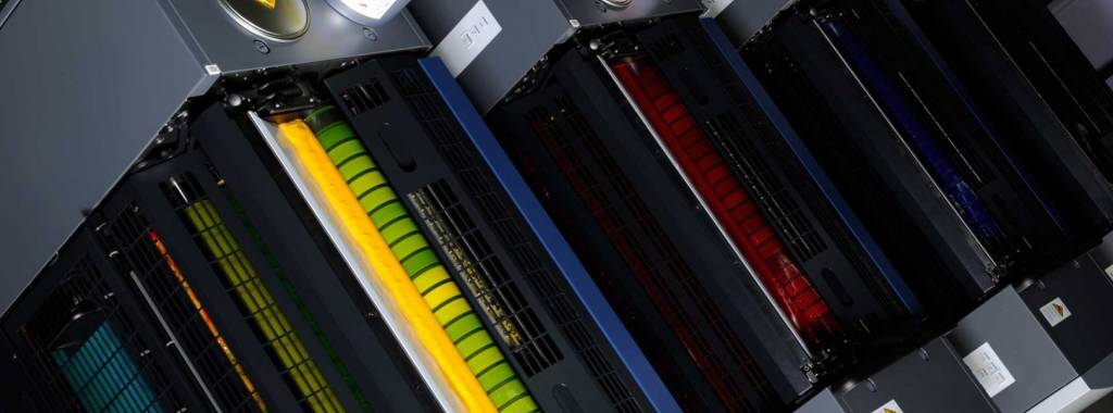 Vierkleuren drukwerk